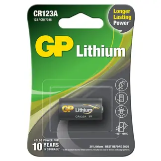 GP CR123A battery