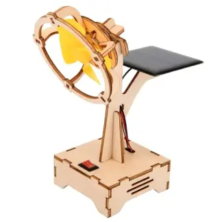 hildren-DIY-Solar-Powered-Electric-Fan-Toy-Science-Educational-Physics-Motor-Circuit-Device-Kit-Wooden-Puzzle-Sets-Toys product image