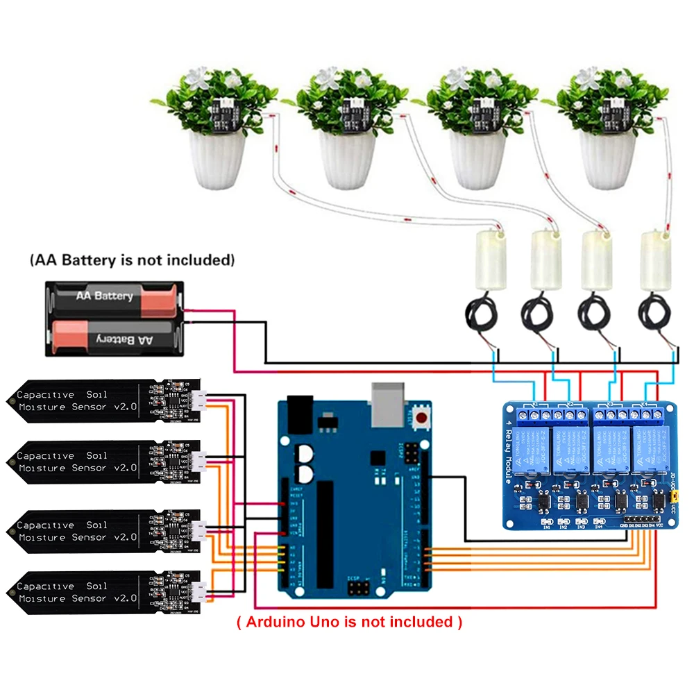 Automatic Irrigation System Self Watering DIY Kit - hit.ps