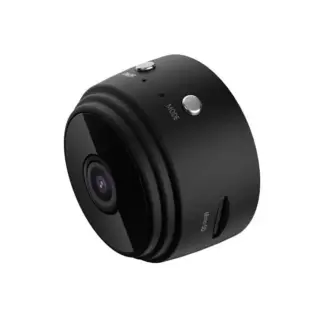 A9 IP Camera HD1080P Home Security Wireless Wifi Mini Camera - Black