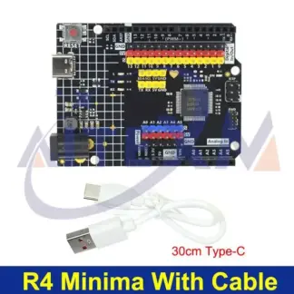 UNO R4 Minima with Cable Compatible with Arduino Uno