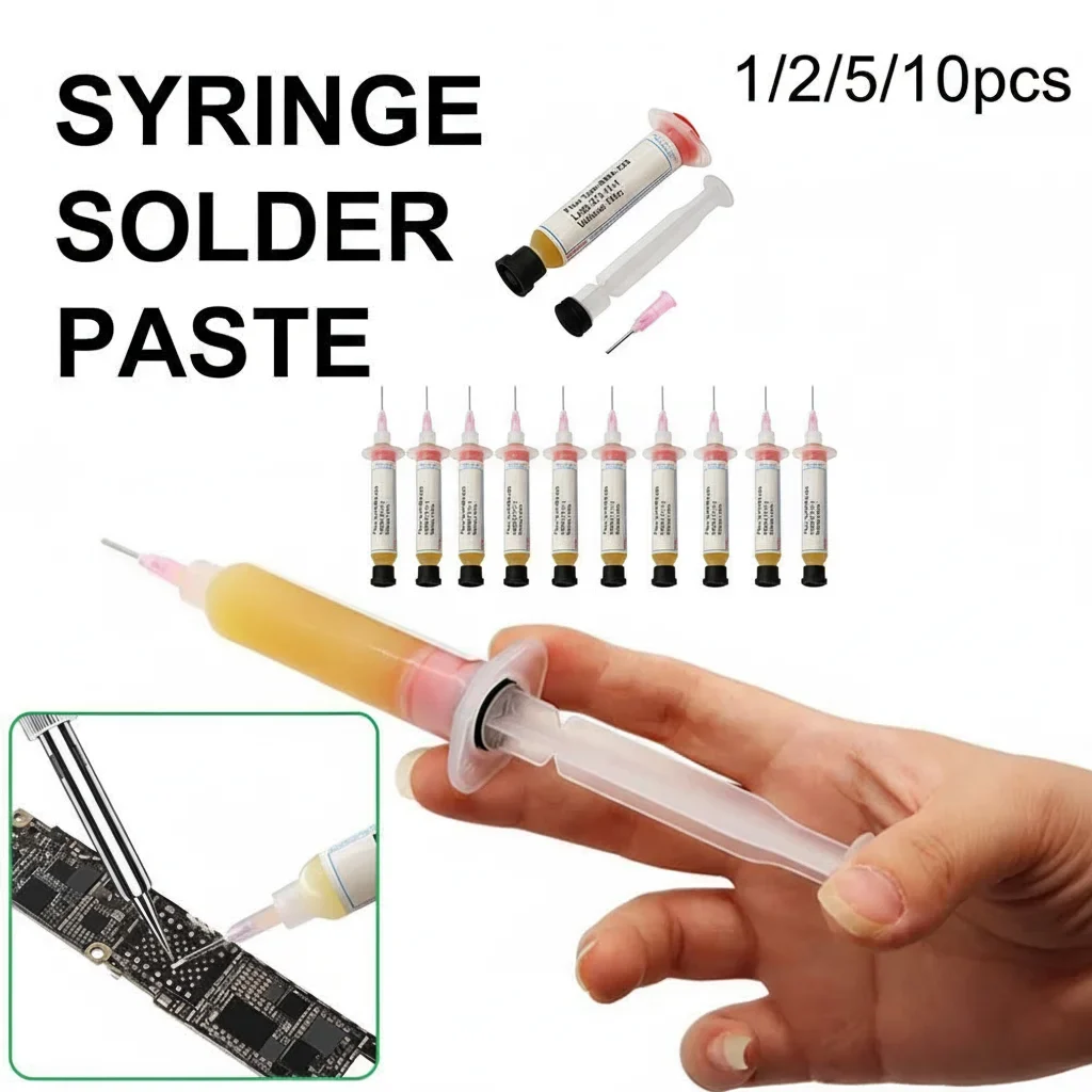 RMA-223 Soldering Flux Paste 10cc Syringe Kit